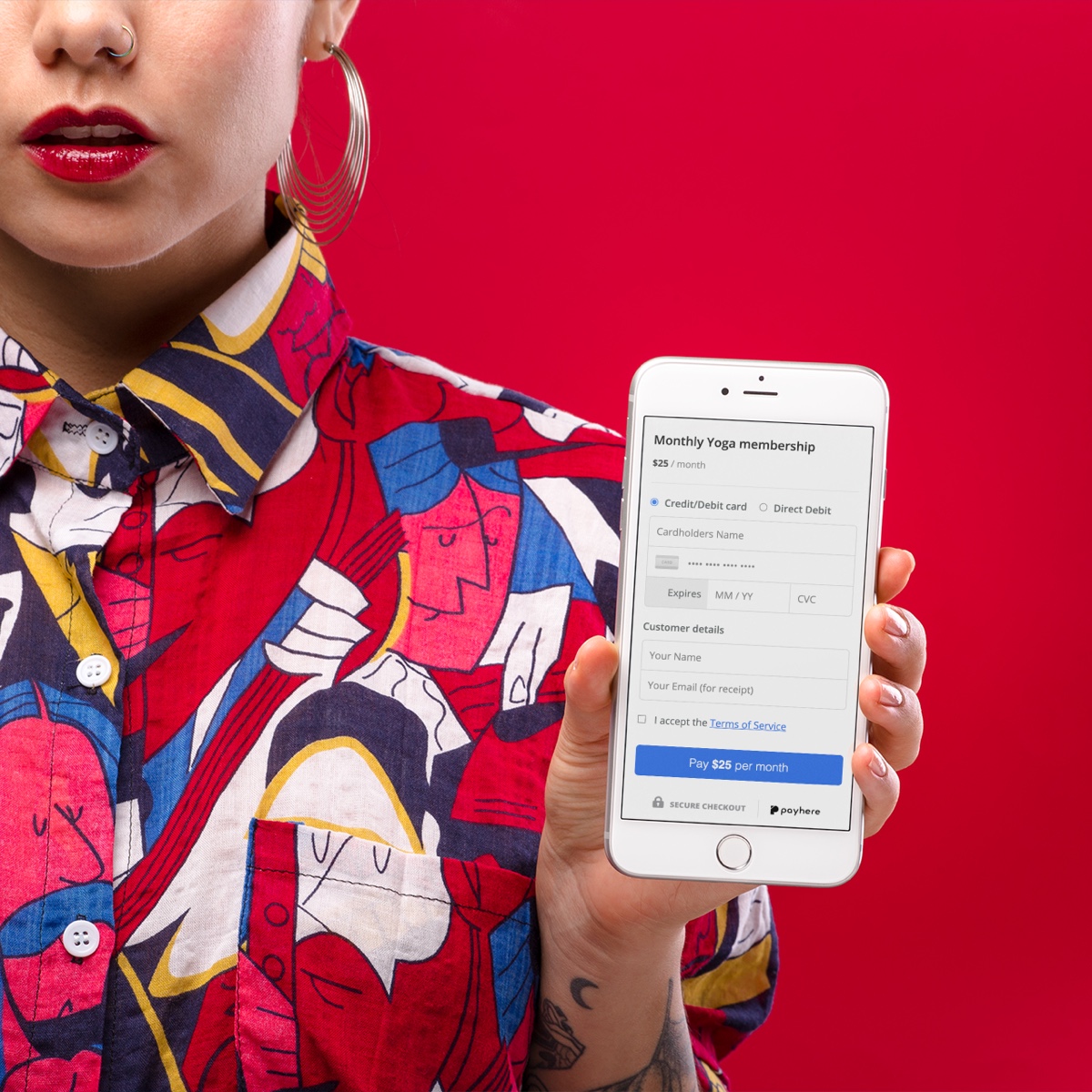 Payhere website preview
