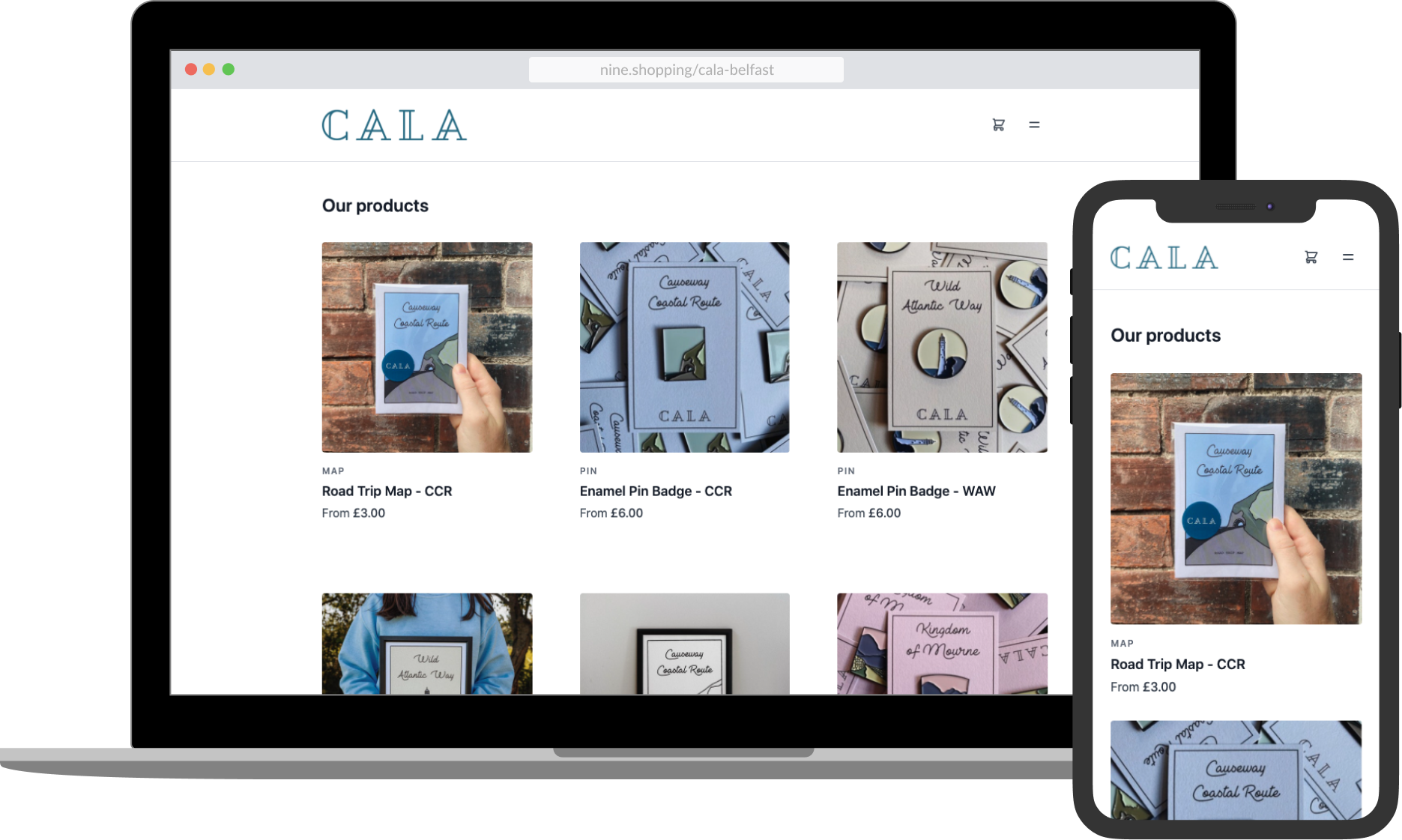 Example store built with Payhere Shop